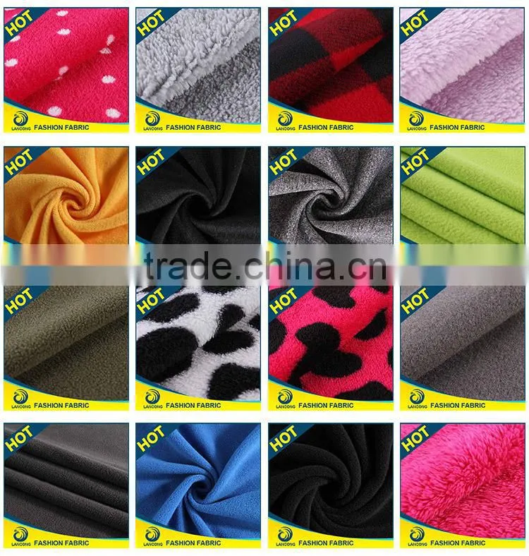 2015 New arrival for blanket High Quality rose fleece fabric