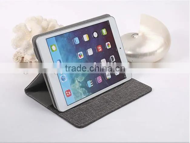 Custom ultra slim kniting design pu leather foam 7 inch tablet case