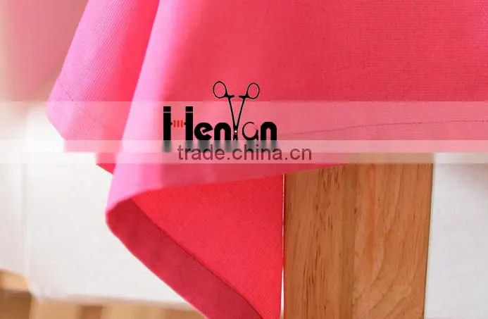 wholesale custom polyester linen paper table cloth