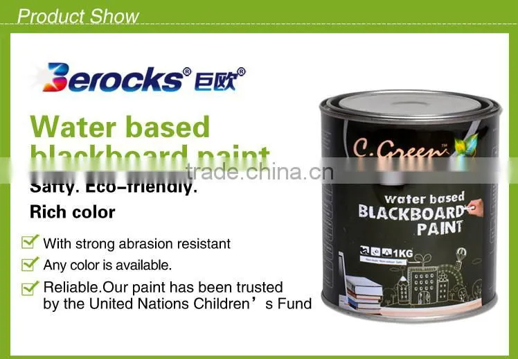 1KG blackboard paint /ecofriendly non-toxic