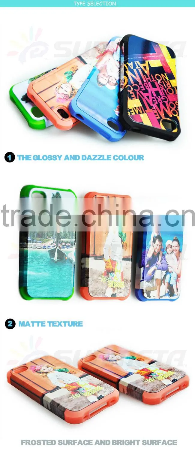 Sunmeta blank sublimation silicon phone case PIP4