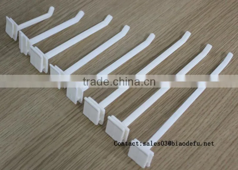 Supermarket ABS Plastic Display Hooks Hanging Display Hook Cardboard Display Hook