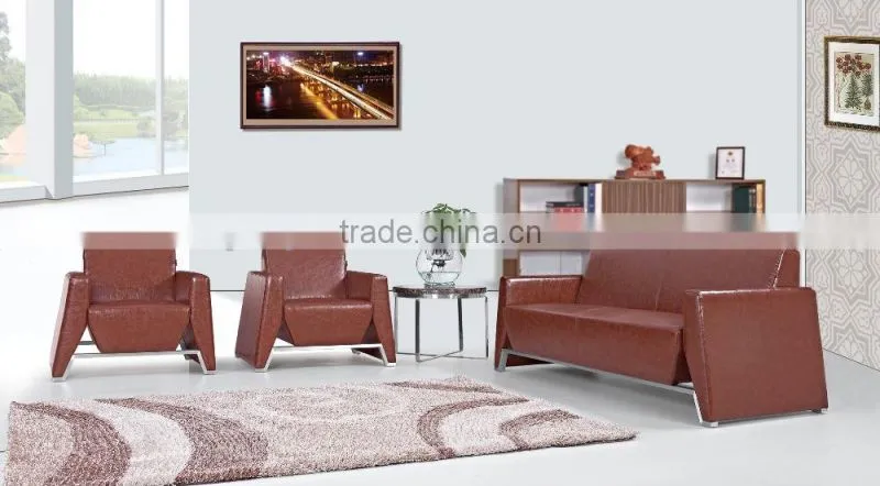 PU leather office leather sofa 1+1+3 fashion sofa G-309