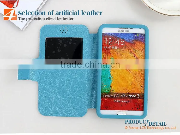 LZB China Factory price PU leather case for ASUS Zenfone 2,for ASUS Zenfone 2 case