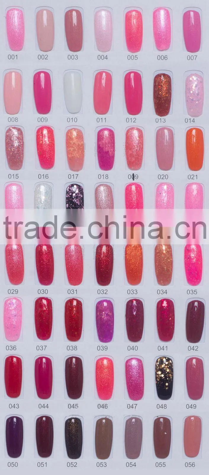 Popular nail soak-off uv gel polish nail art uv gel nail polish with 132 colors