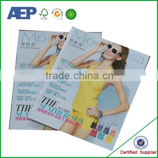 Alibaba China print cheap adult magazine packs