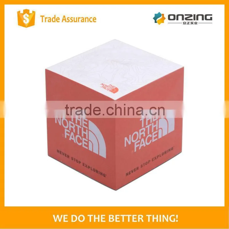 4 sides custom printing paper block note cube memo cube