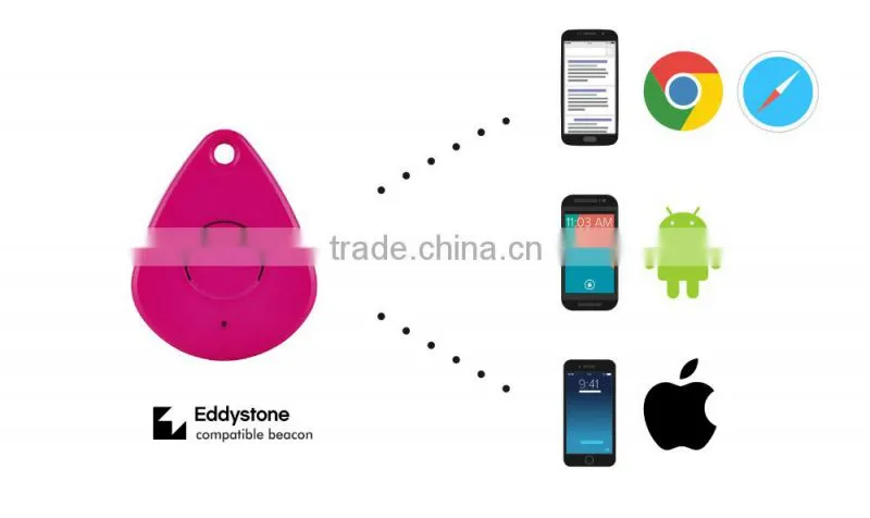 Small Bluetooth Eddystone OEM Beacon With URL Broadcasting Beacon