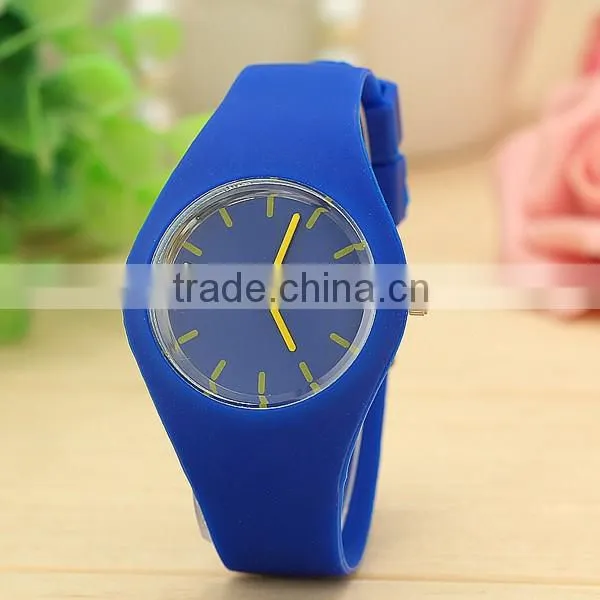 Custom Design Fashion Fruit Color Silicone Watch