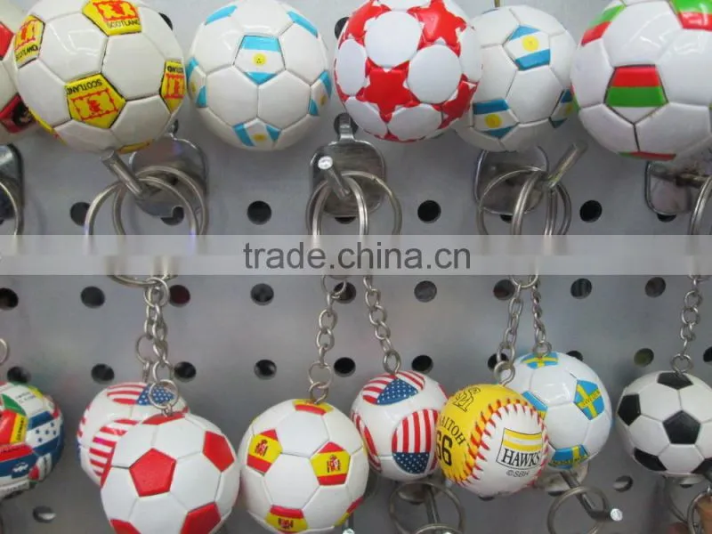 Customized rotating metal keychain with embossed logo