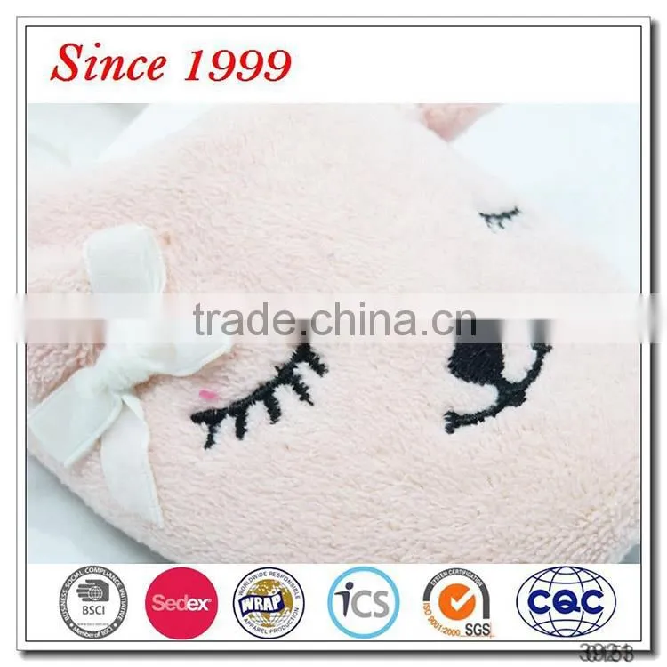 hot sale good quality plush angry emoji slipper for kids
