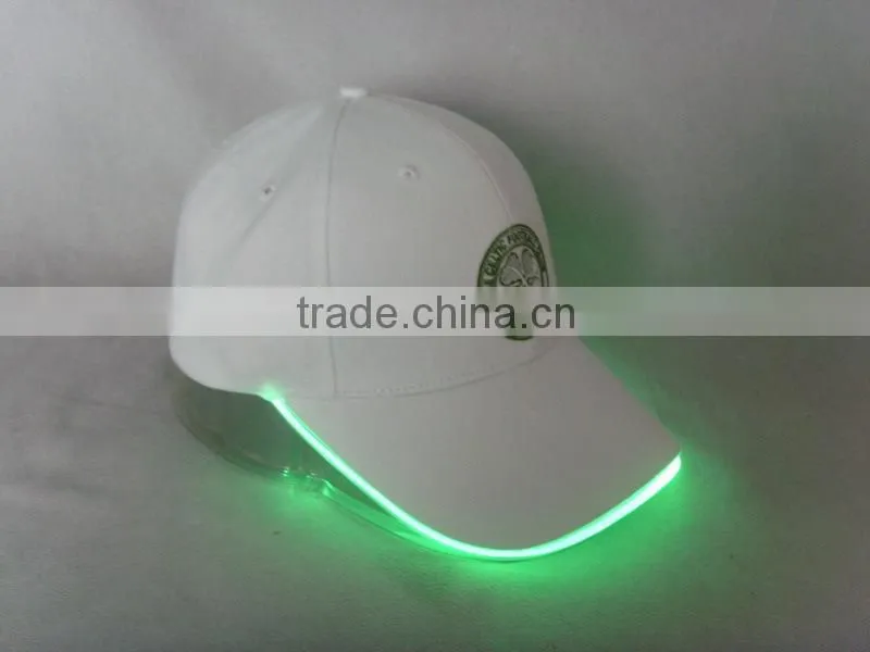 baseball cap with built-in led light