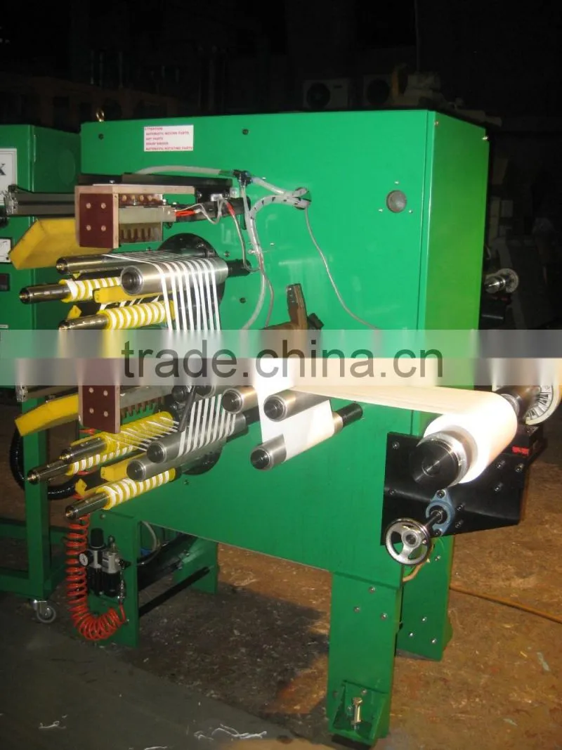 Auto. PTFE Thread Seal Tape Slitting Rewinding Machine