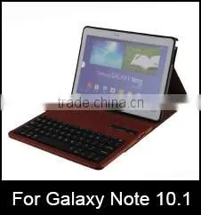 Trade Assurance pu leather tablet pc case with keyboard and touchpad