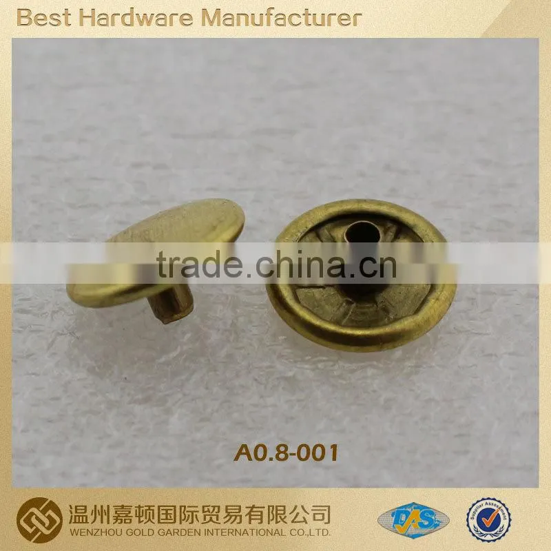 8mm metal press ansp button cover various designs