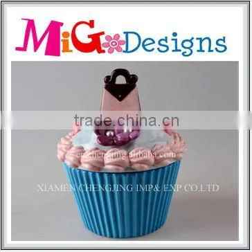 Cupcake Ceramic Pot with Lid Cutest Jar Wholesale