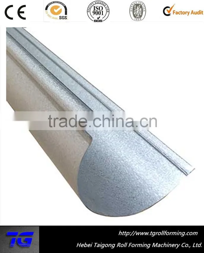 hot sale ! full-automatic half round gutter machine best supplier in China