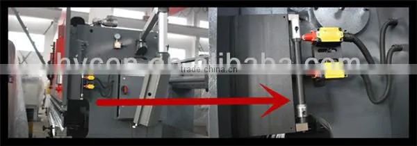 Hydraulic CNC Press Brake machine to bend the plexiglass WC67K-160T/4000