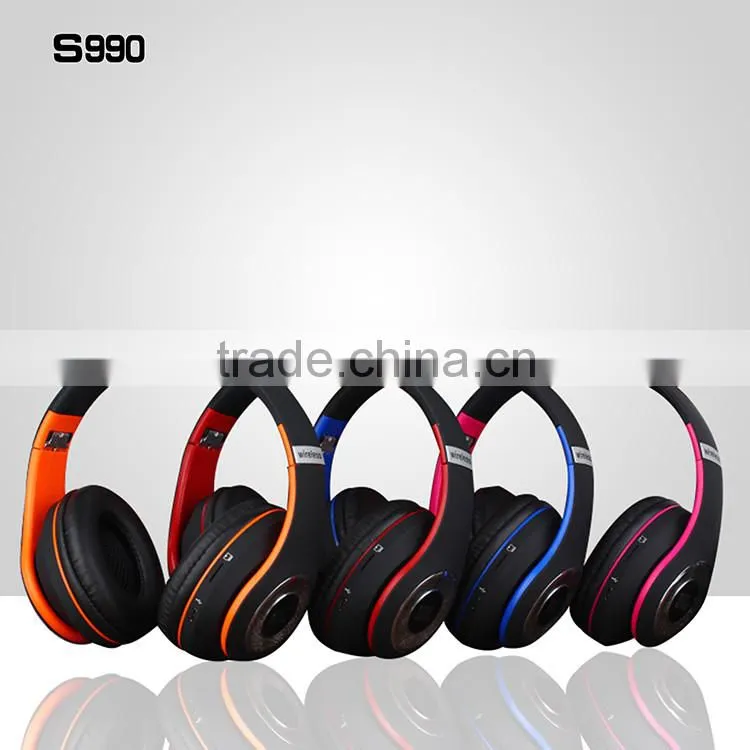 SNHALSAR S990 big Daddy bass stereo headsets wireless bluetooth headphones