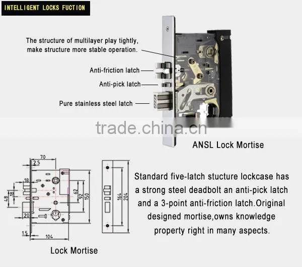 FCC &CE Approval Code Lock