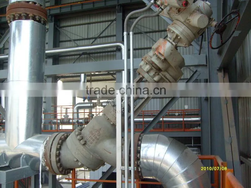 API manuel alumina Slurry valve, Y type ball slurry valve