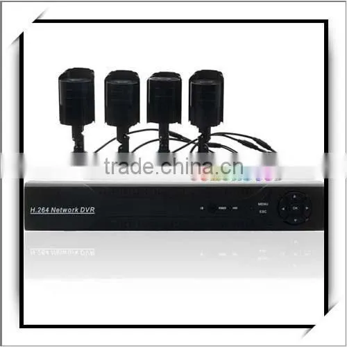 800TVL 4CH IR LED Security Long Range Wireless CCTV Camera System