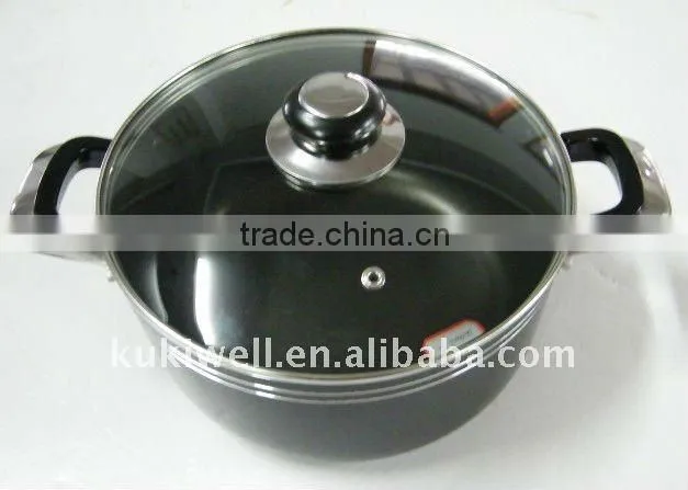 24cm aluminium cookware sauce pot