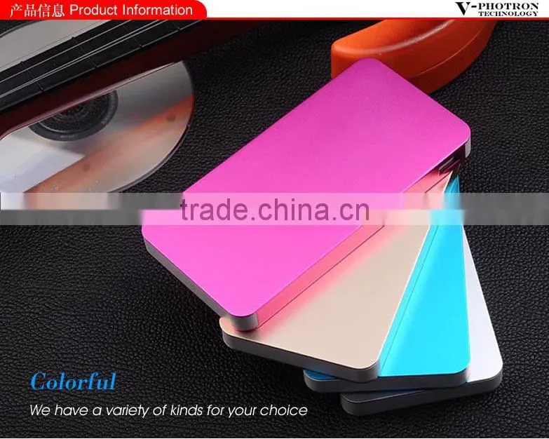 Newest ultra-thin 6000mAh power bank charger for iphone