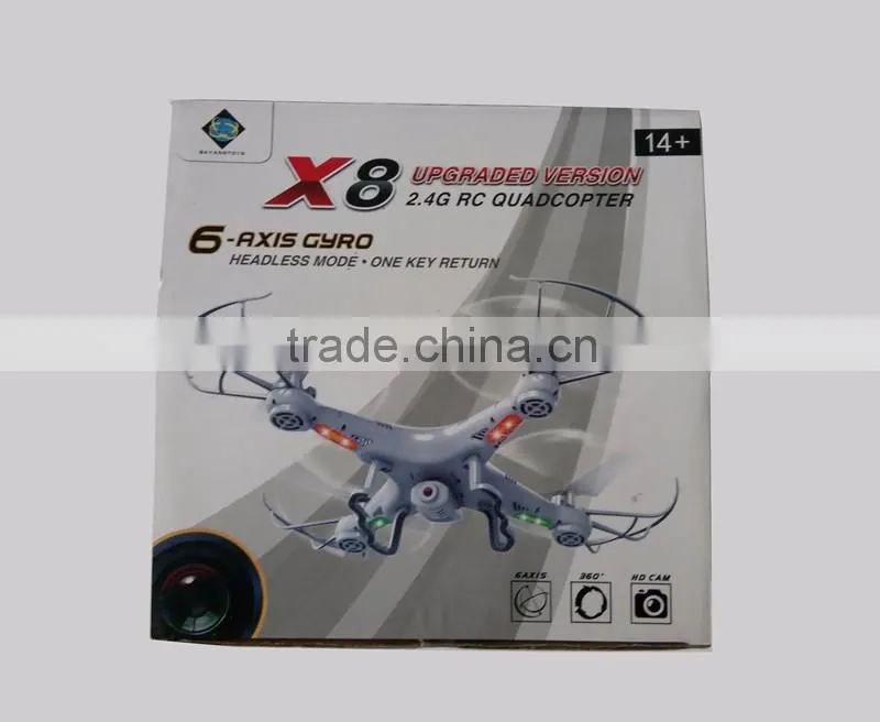 2.4G 4CH Remote Control Quadcopter Drone Quadcopter With Camera Rc Toy Helicopter