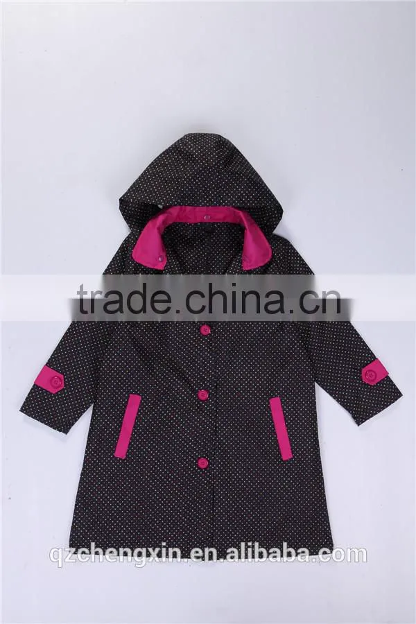 fashion waterproof rainwear for women