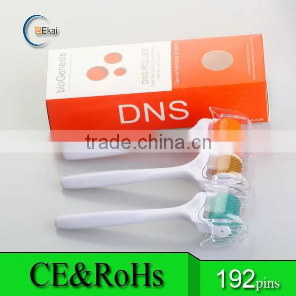 Professional DNS 192 titanium needle, skin care, wrinkle removal, cosmetic, derma roller Anti-aging Devices