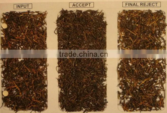 5000+pixel with patented ejector tea processing machine/tea leaf color sorter/tea color separation machine