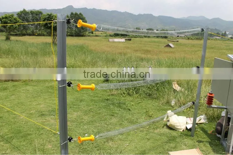high extensive stainless steel electric fence gate spring for farm fence gate