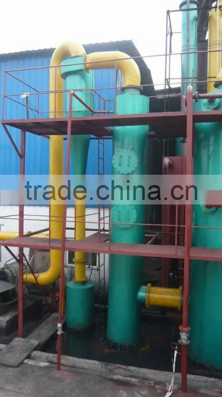 Circulating fluidized bed gasifier