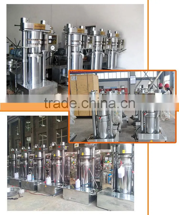 Hydraulic type low temperature cold press machine for cooking oil