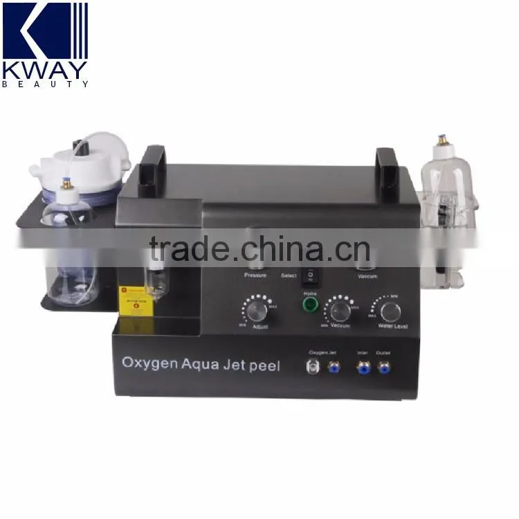 2 in 1 portable hydrodermabrasion device with oxygen aqua spa therapy