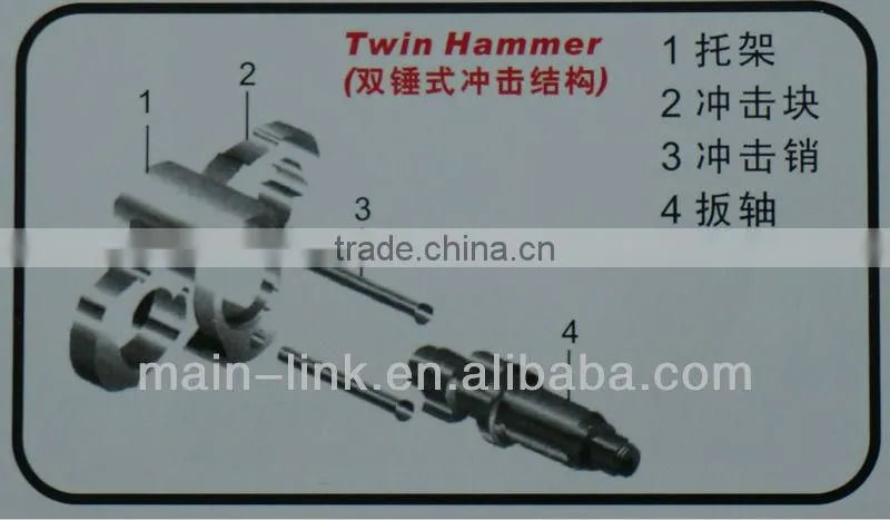 1/2" Twin Hammer Impact Wrench