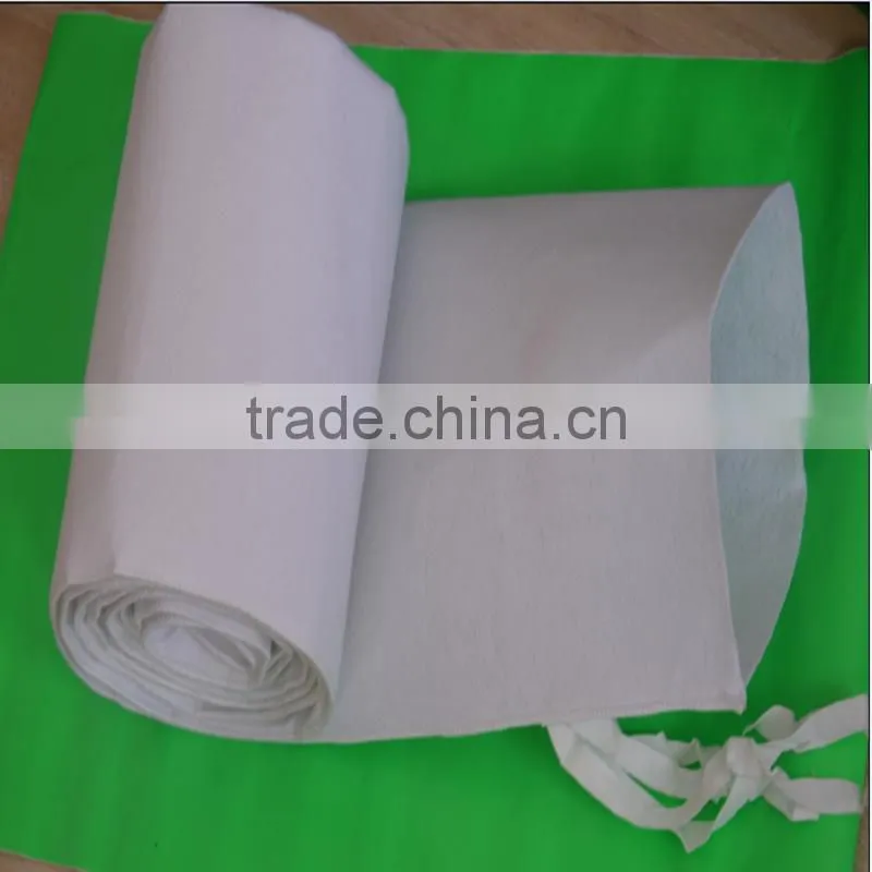 PET short fiber nonwoven geotextile/ non woven fabric/Geobag