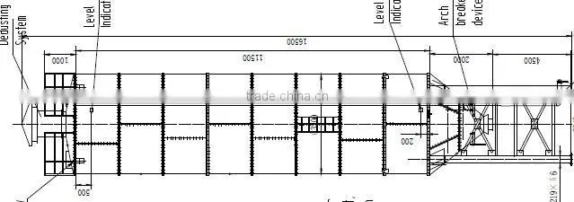 50 ton cement silo structure used
