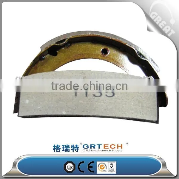 Non-asbestos lining semi metallic brake shoes K1135