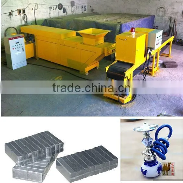New model consumption hookah charcoal making machinery with high grade