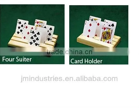 Natural Finish Pine Wood Business&Name Card Holder