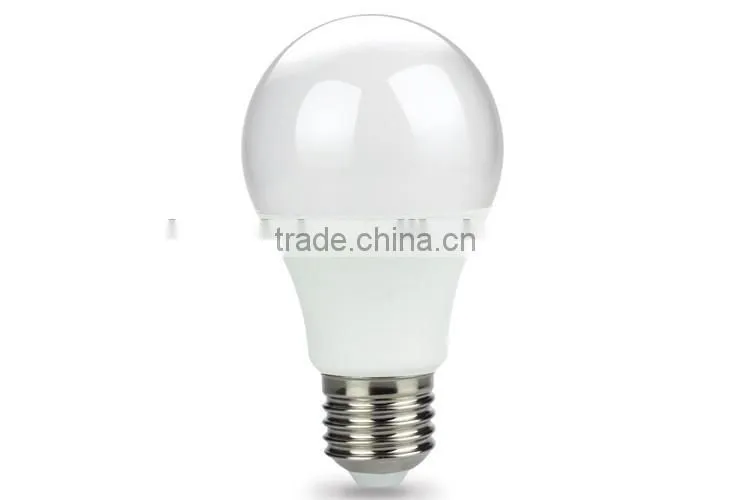 G60 720lm 9w equal to 70w E27 pear shaped SMD 2835 bulb lamp with ERP standard