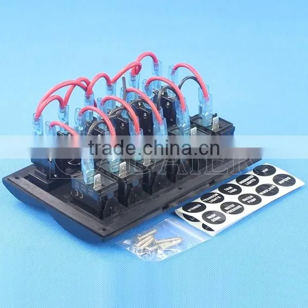 PN-AP6 12 Volt Switch Panel