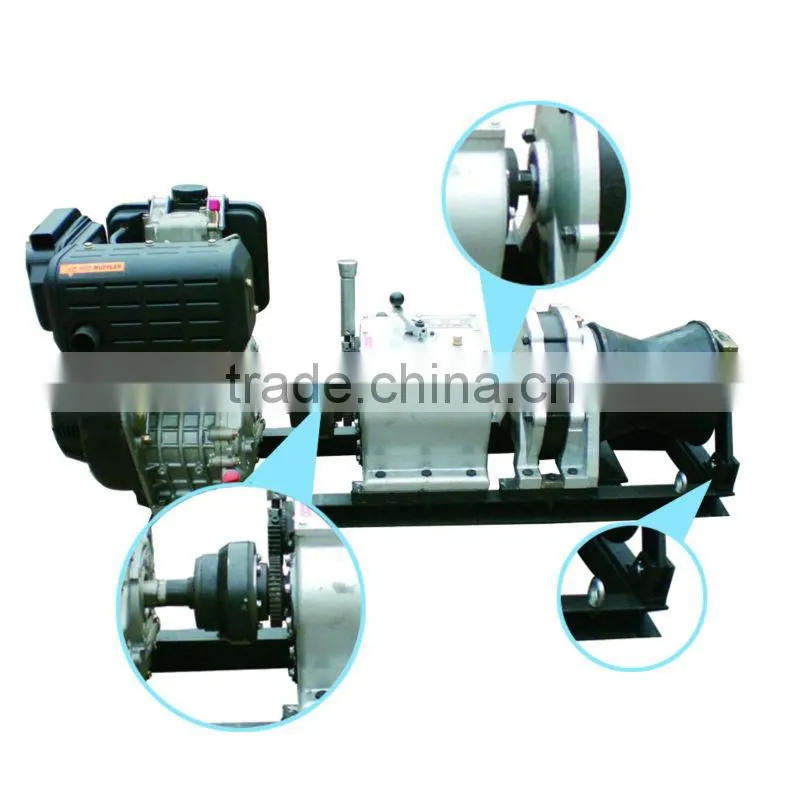 Fast Different Types Of Winches, High Speed Winch,Fast Winch With Diesel Engine