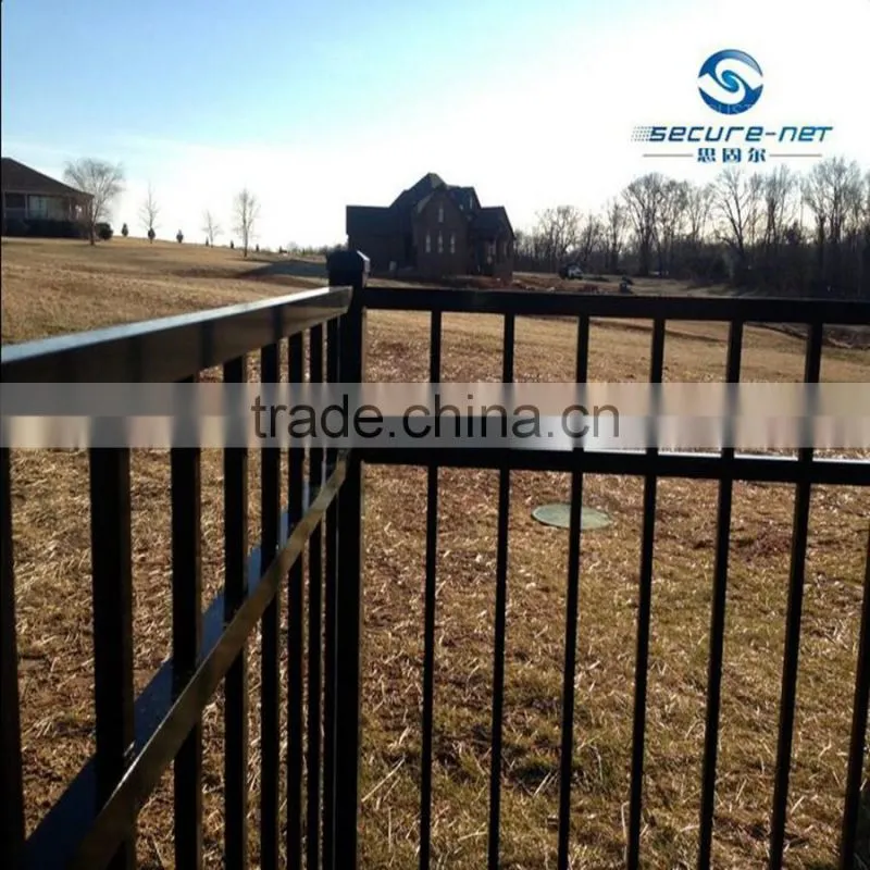 Good corrosion resistance long work life Iron Security Fence