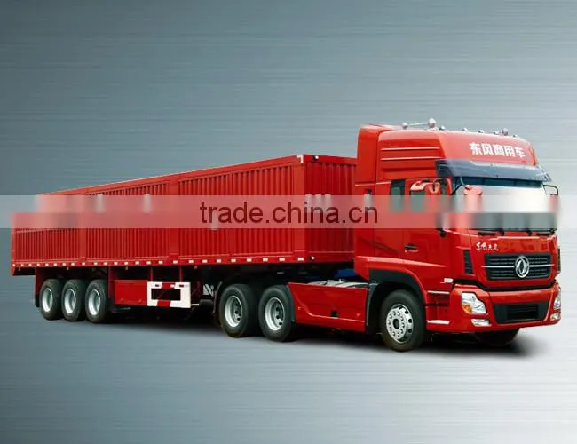 Strengthen Container Semi Trailer,Cargo Box Semi Trailer Used to Carry Goods