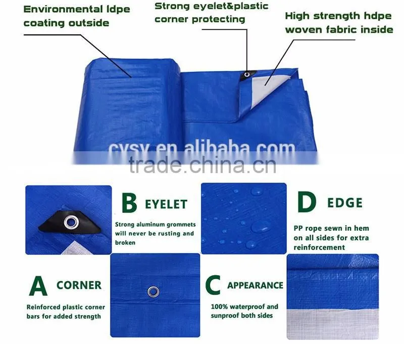 Waterproof car cover tarpaulin canvas