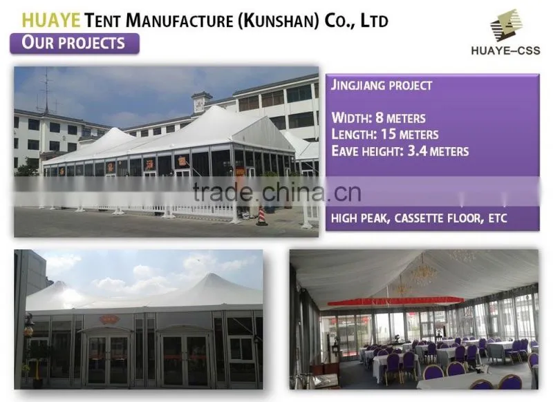 Luxury event white 25 m party tent for sale