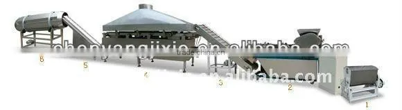 Fried Pufed Snacks Machine